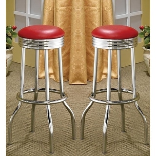 Chrome stools retro shop