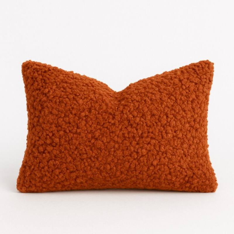 Homey COZY Sherpa Throw Pillow