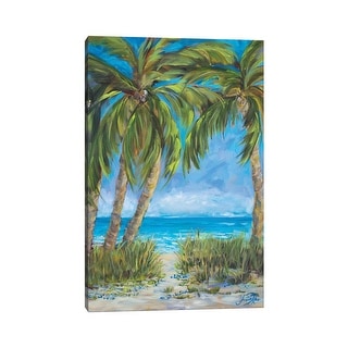 iCanvas "Tropical Paradise" by Julie Derice Canvas Print - Bed Bath ...