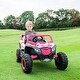 preview thumbnail 33 of 37, 2 Seat Ride On Car for Kids,12V Ride On UTV Toy,4WD Electric Car with remote control Orange
