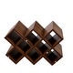 preview thumbnail 16 of 14, 47.24" Rustic Large Wall Mounted with Wine Glass Holder