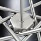 preview thumbnail 5 of 5, Luxury Vintage Brushed Nickel 8-light Chandelier by Urban Ambiance - 19-5/8"H x 42-3/8"W x 42-3/8"Dep