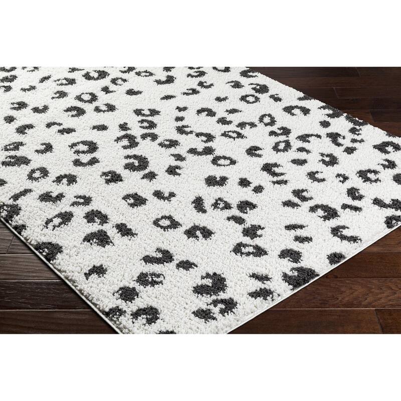 Livabliss Birmingham Animal Print Plush Area Rug