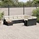 Option Black and Cream Table+5x middle+2x corner