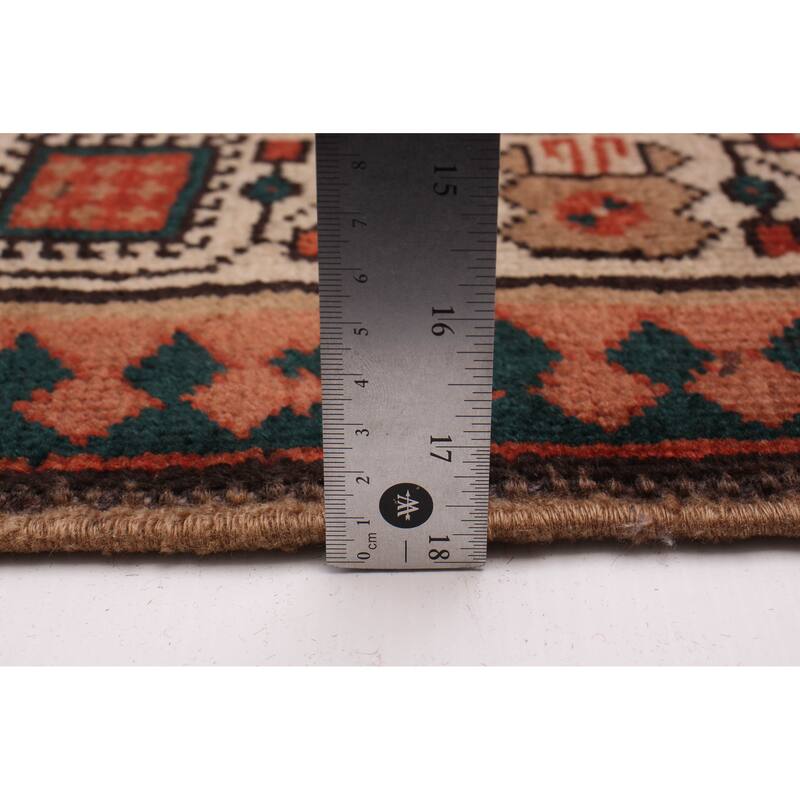 ECARPETGALLERY Hand-knotted Konya Anatolian Copper Wool Rug - 3'7 x 10'3