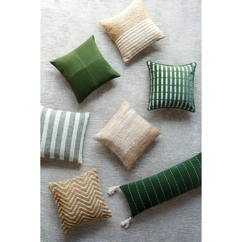 Artistic Weavers Callealta Woven Striped Throw Pillow