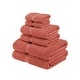preview thumbnail 66 of 71, Superior Egyptian Cotton Pile Heavyweight 6-Piece Towel Set