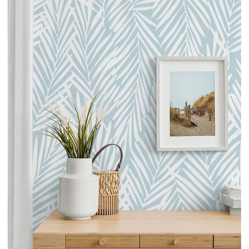 Stacy Garcia Home Mod Palm Peel and Stick Wallpaper