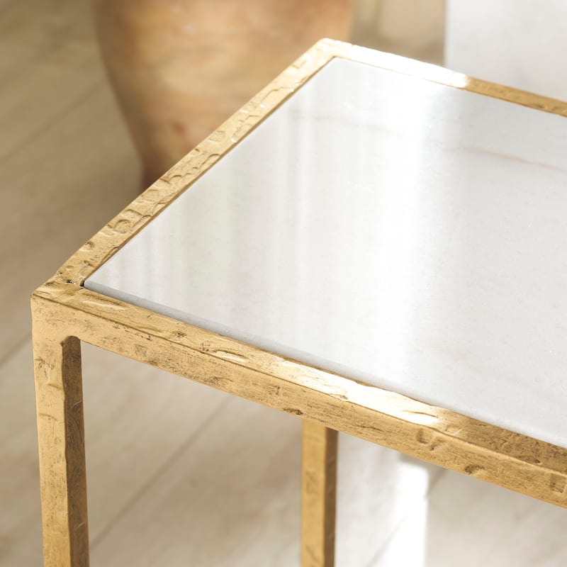 SAFAVIEH Couture Tauri Forged Metal Rectangle Console Table - 49"W x 13"D x 30"H