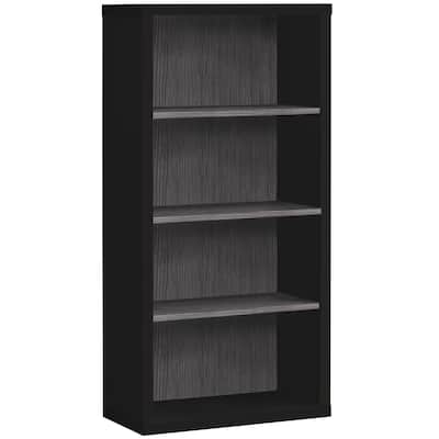 Low 3-Tier Open Shelf Bookcase in Natural Finish, Compact Wooden Storage Unit for Modern Homes - 23.75