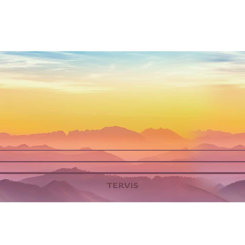 Tervis Traveler Mountain Mist Glow Triple Walled Insulated Travel Tumbler, Stainless Steel - 20oz