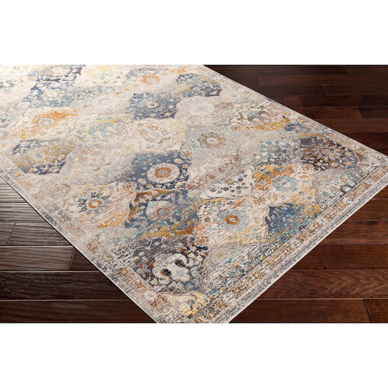 Artistic Weavers Jaul Distressed Moroccan Patchwork Area Rug