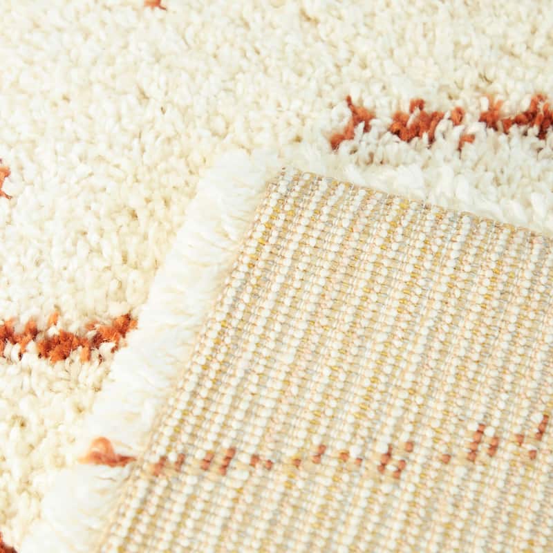 Bramante Abstract Shag Area Rug