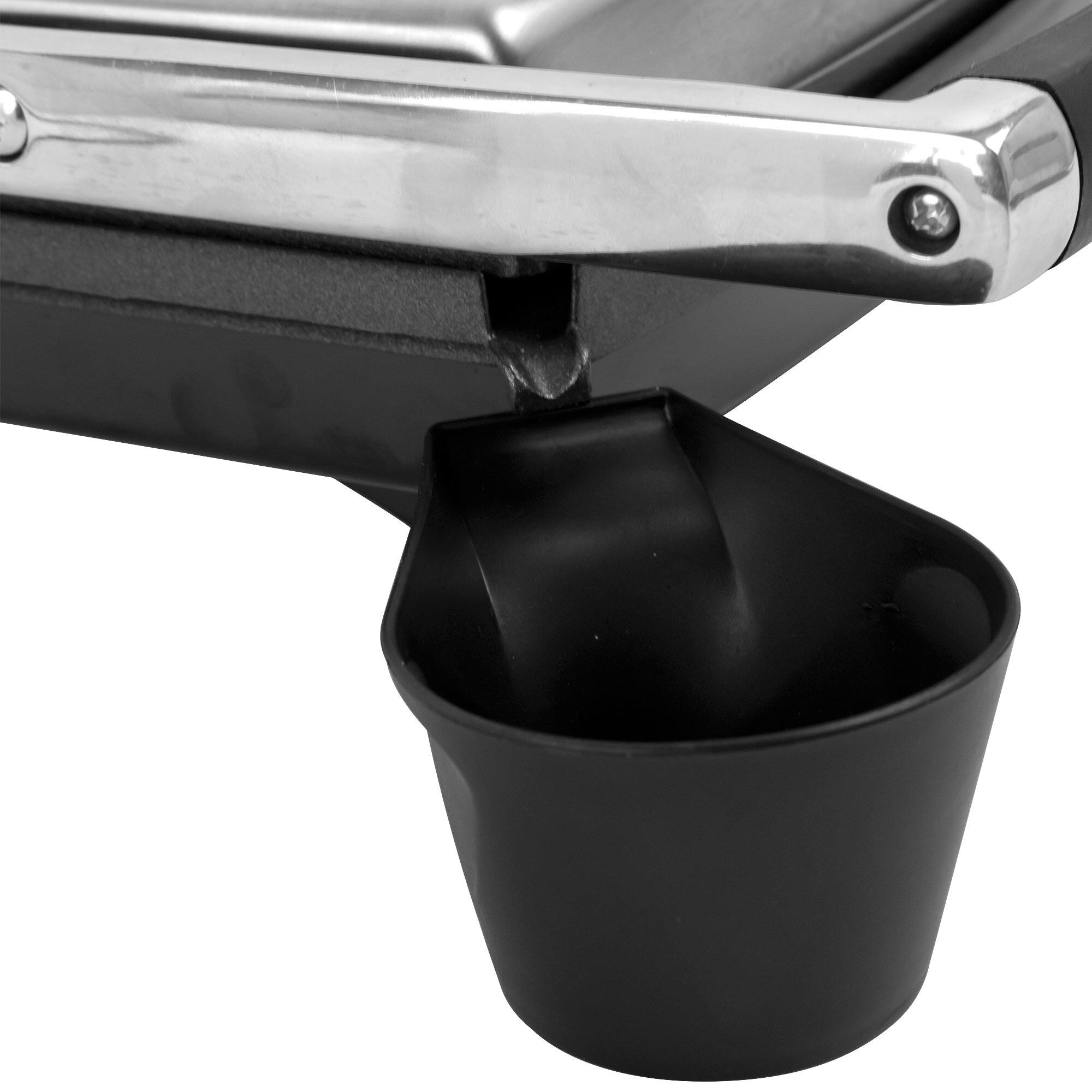 Panini Press Gourmet Grilled Cheese and Sandwich Maker by Chef Buddy