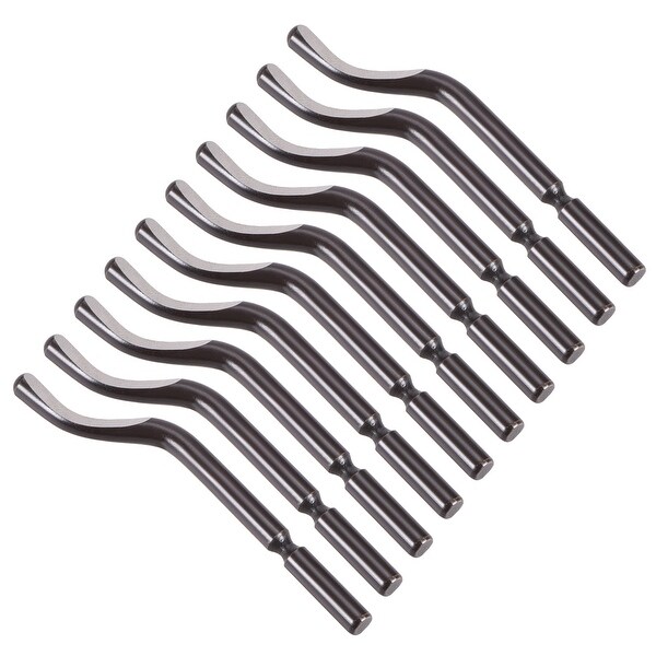 Deburring Cutter BS1010 Deburrer M2 HSS Steel Aluminum Plastic Deburr Tool 10pcs
