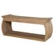 preview thumbnail 6 of 5, Uttermost Connor Reclaimed Wood Bench - 42"W x 17"H x 14"D