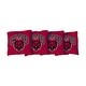 preview thumbnail 1 of 1, Central Washington Wildcats Red Cornhole Bags All-Weather Resin Filled