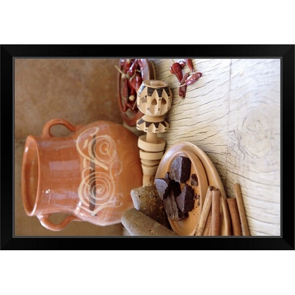 "Potter's world" Black Framed Print