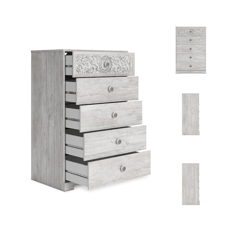 Signature Design by Ashley Paxberry White Dresser