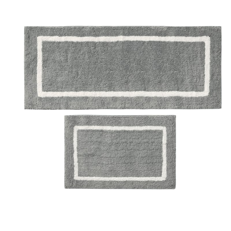 Madison Park Renu Reversible High Pile Tufted Bath Rug