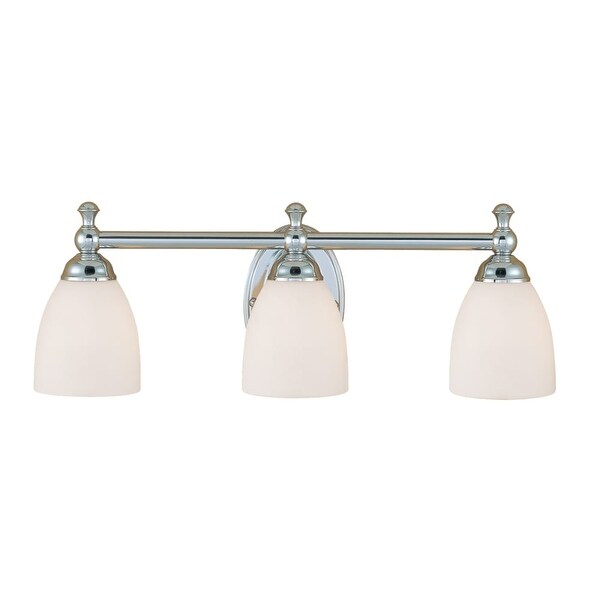Millennium Lighting 623 3-Light 21-1/2" Wide Bathroom Vanity Light with Glass Shades