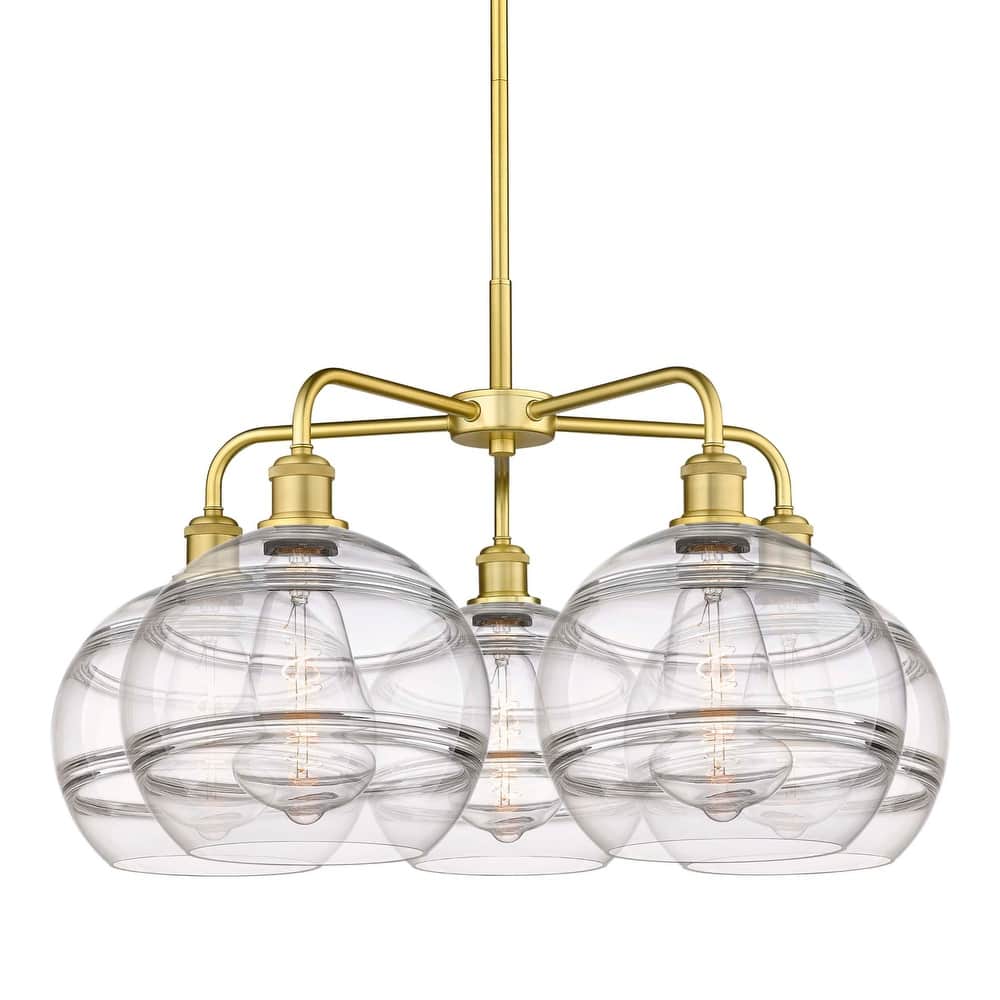 Innovations Lighting 516-5CR-18-28 Rochester Chandelier Rochester 5