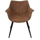 preview thumbnail 7 of 9, LumiSource Wrangler Contemporary Accent Chair (Set of 2) Rust