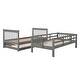 preview thumbnail 24 of 46, Roomfitters Stairway Twin-Over-Twin Bunk Bed with Twin Trundle, Sturdy Wooden Frame, Built-in Steps, Safety Guardrails