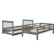 preview thumbnail 23 of 46, Twin-Over-Twin Bunk Bed with Trundle and Storage Staircase, Space-Saving Design