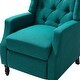 preview thumbnail 10 of 87, Debora Wingback Button Tufted Push-back Recliners Set of 2 by HULALA HOME