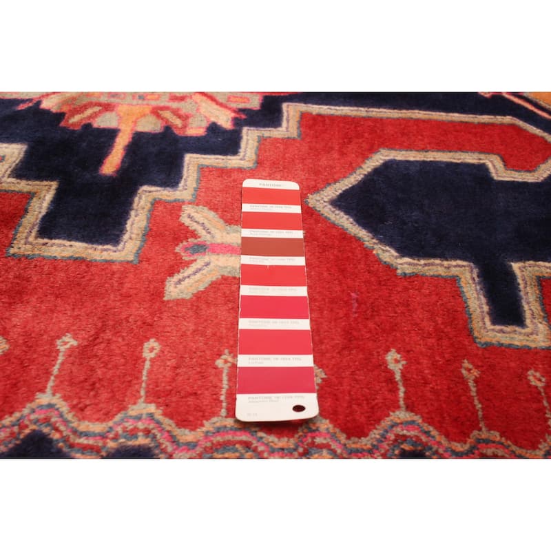 ECARPETGALLERY Hand-knotted Konya Anatolian Red Wool Rug - 4'3 x 7'2