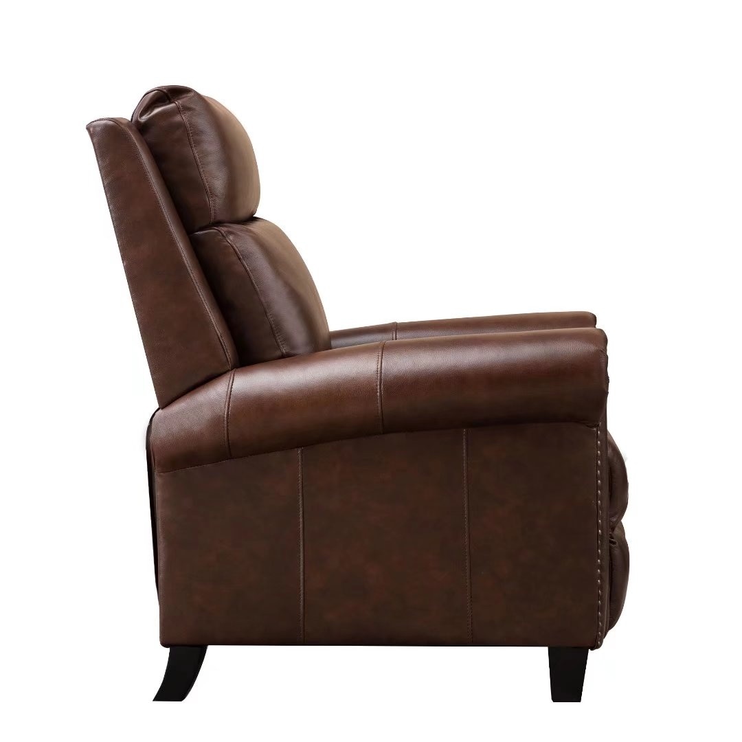Member's mark olivia clearance leather pushback recliner