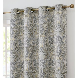 HLC.ME Paris Tende Oscuranti Termiche A Occhielli - Paio Di Pannelli (127x213 Cm Ciascuno) - Blu Scuro, Blocco Luce 99%