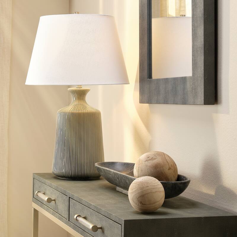 Alden Décor Harlow Ceramic Table Lamp