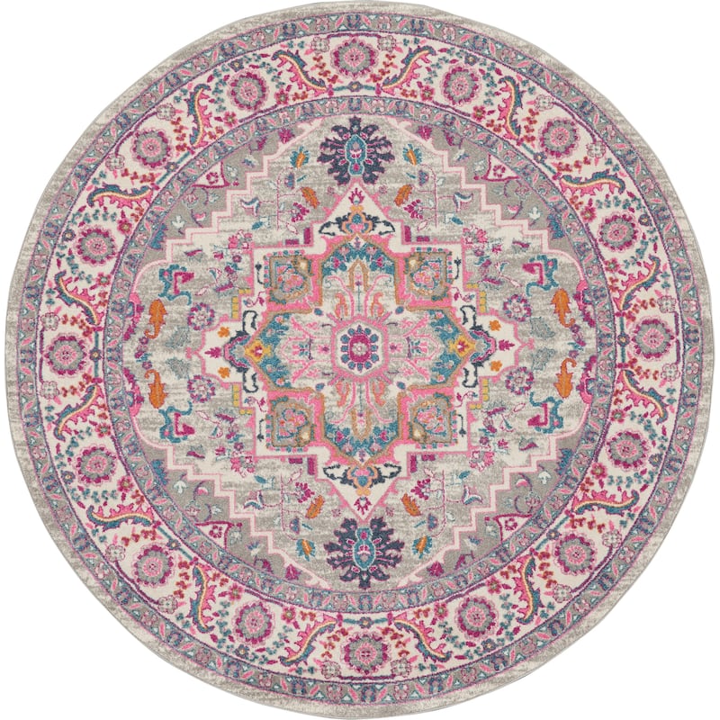 Nourison Cayuga Oushak Boho Medallion Area Rug