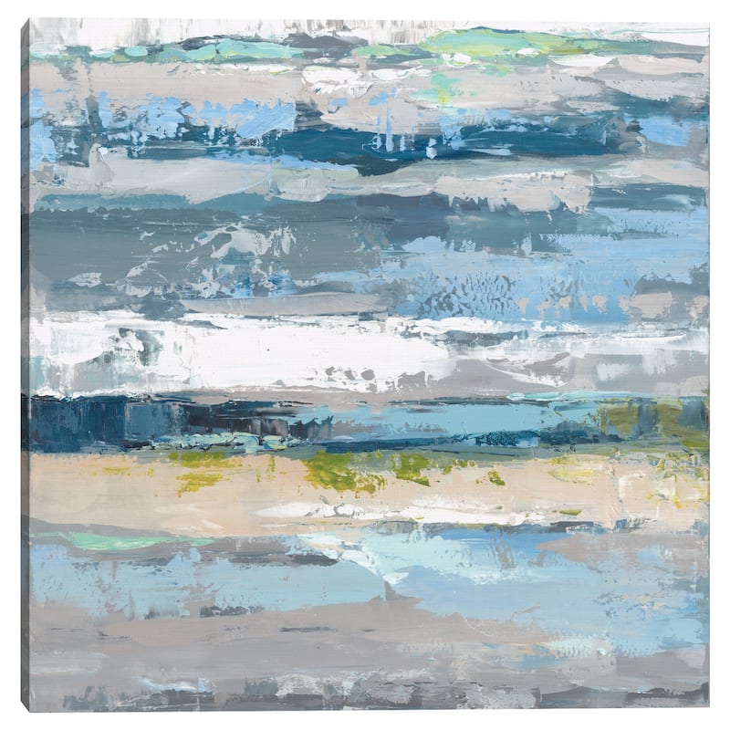 Stratis Blue Crop by Emily Williams Canvas Art Print