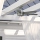 preview thumbnail 1 of 14, Hunter 52" Jetty Outdoor Ceiling Fan with Wall Control and Wet-Rated Matte  Silver