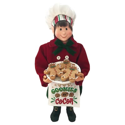 12" Cookies & Cocoa Elf