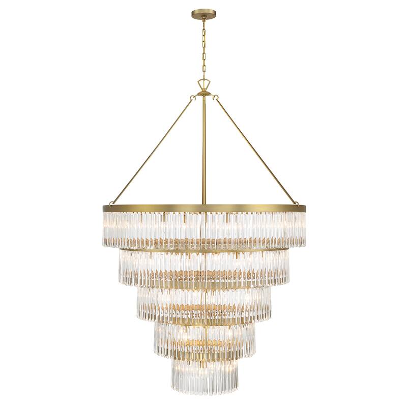 Emory 30 Light Modern Gold Chandelier