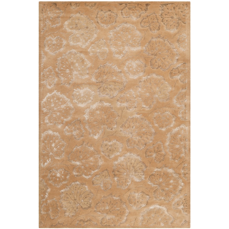 Martha Stewart by SAFAVIEH Geranium Leaf Wool/ Viscose Rug