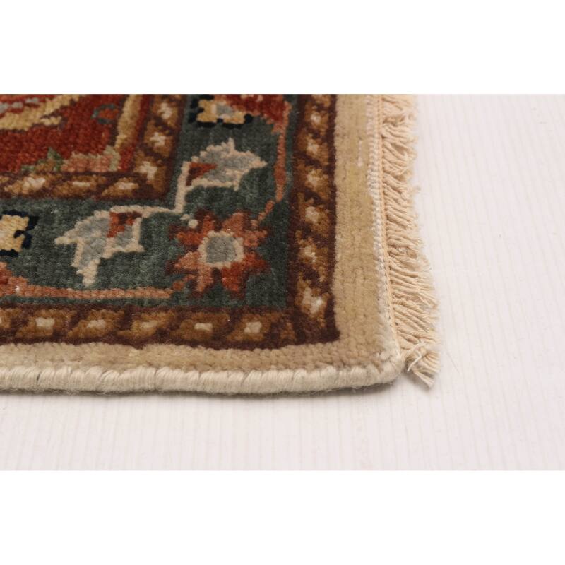 ECARPETGALLERY Hand-knotted Jules Sultane Ivory Wool Rug - 8'11 x 11'8