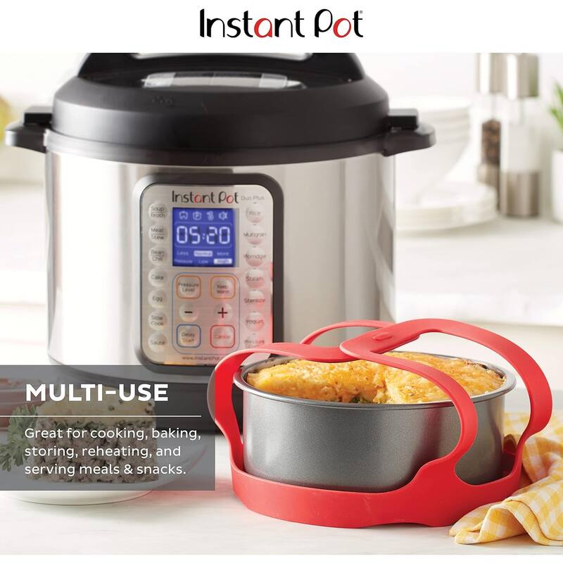 Instant Pot Official Round Gray Cake Pan