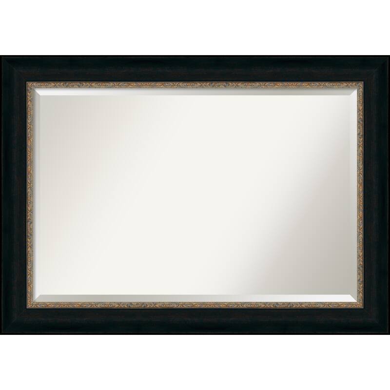 Beveled Bathroom Wall Mirror - Paragon Bronze Frame - Paragon Bronze