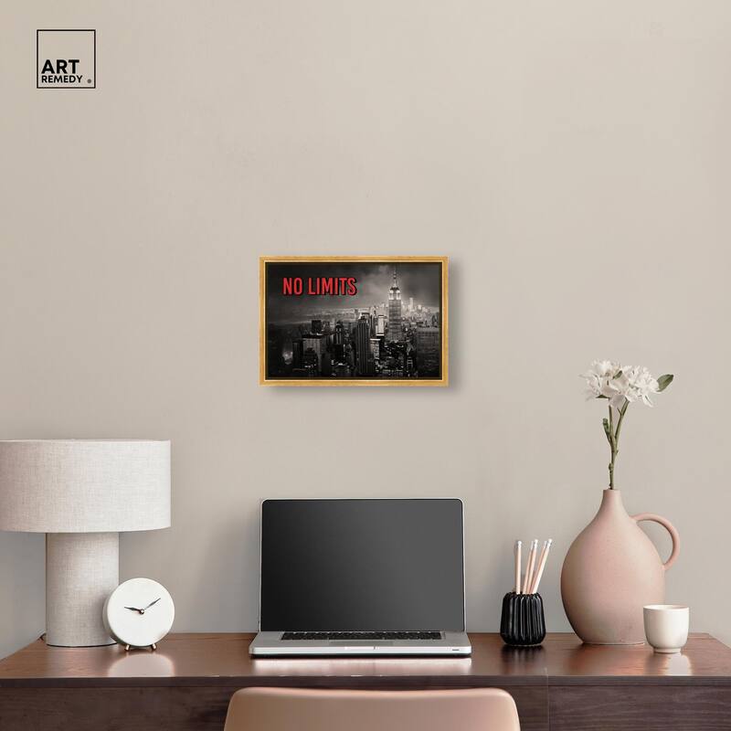No Limits City Canvas by Art Remedy