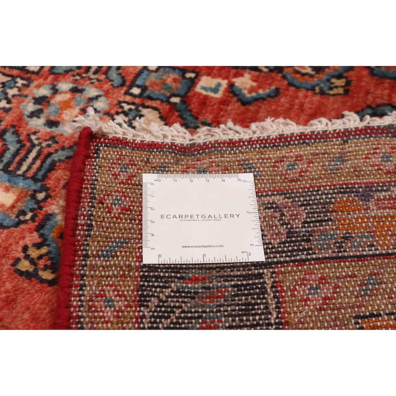 Andelz Red Rug 3'9" x 9'10" - 3'9 x 9'10