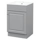 preview thumbnail 13 of 17, Christopher Knight Home - Ethan 20" Bathroom Wooden Vanity with Sink and Storage Cabinet