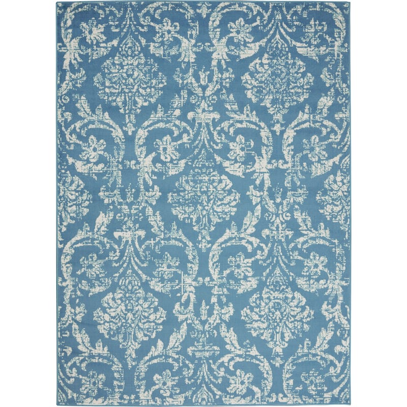 Nourison Jane Farmhouse Vintage Indoor only Damask Area Rug
