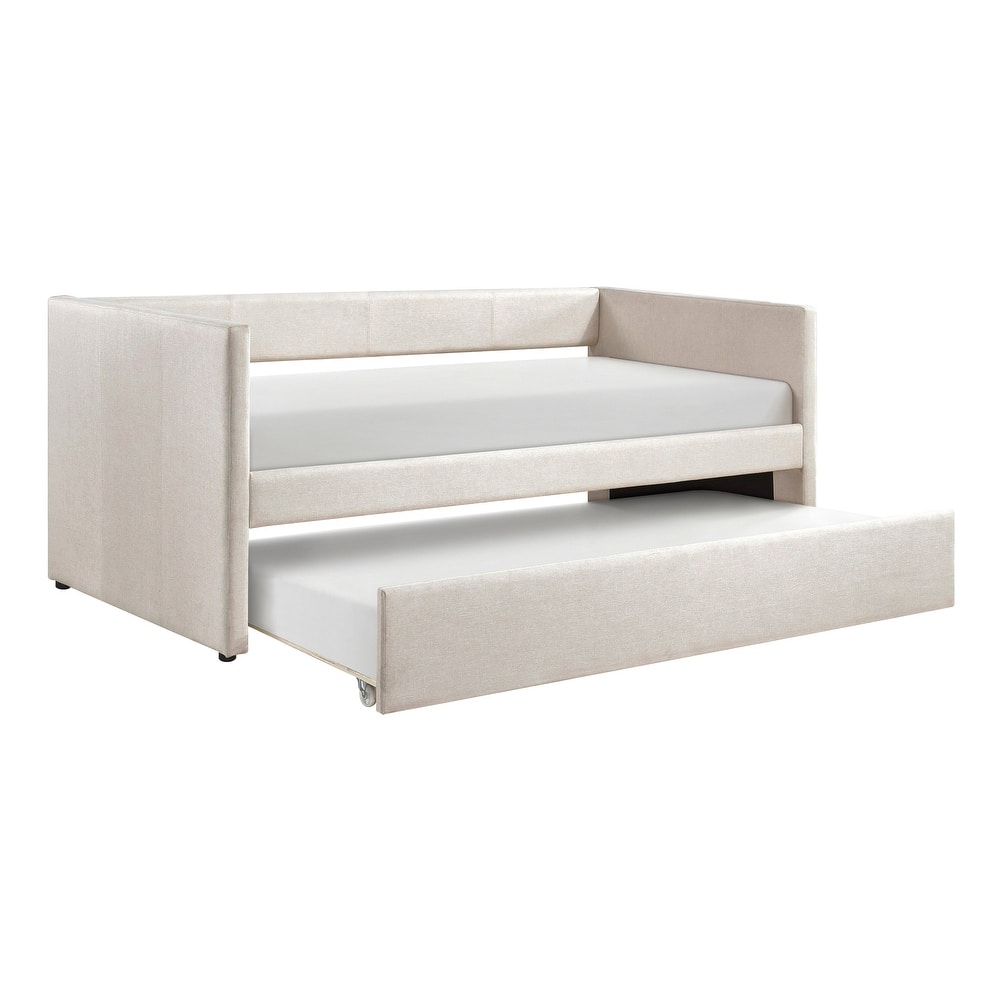 Fremont & Park Canoa Upholstered Daybed with Trundle