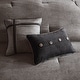 preview thumbnail 51 of 56, Madison Park Westbrook 7 Piece Faux Suede Comforter Set