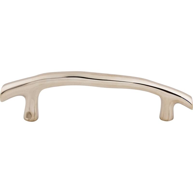 Top Knobs Twig 5 Inch Center to Center Branch Designer Cabinet Pull - Polished Nickel